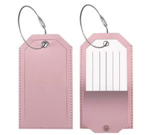 Wholesale Waterproof PU Luggage <b>Tags</b>, Custom Color & Logo Printing for <b>Suitcase</b>, Fast Delivery &support Sample - Product Image 3
