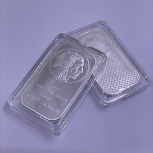 Nuove Lingotti d'Argento <span class=keywords><strong>US</strong></span> Ox 2026, Barre d'Argento da 1 Oncia Troy, Collezione <span class=keywords><strong>di</strong></span> Artigianato in Metallo - Product Image 4
