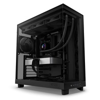 Computer Case H6 FLOW Black With 3 FAN Middle Tower Case Gaming Computer Case Tower Gaming PC
