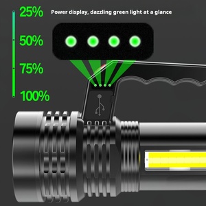 Xinsite COB USB sạc đa chức năng đèn pin bên ánh sáng hộ gia đình dẫn sáng IP65 Rating ABS Đèn <span class=keywords><strong>DC</strong></span> nguồn điện - Product Image 4