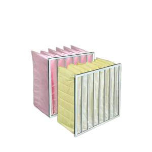 Élément filtrant <span class=keywords><strong>DTAF</strong></span> OEM/ODM F5-F9, pochette filtrante rigide F8, nouveau cadre en plastique, efficacité 90%, 0,3 micron, garantie 1 an - Product Image 1