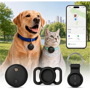 Rastreador GPS para Mascotas Nofitp Ultrafino IP68 con Rastreo en Tiempo Real para Perros y Gatos Compatible con la Aplicación Apple Find My - Product Image 1