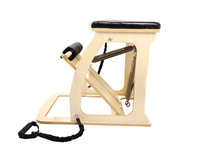 Chaise de Pilates stable en bois d'érable sans poignée, version simple, équipement de fitness pour la maison et la musculation