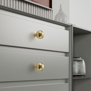 Pomos modernos para cajones de cocina, tiradores sencillos dorados para muebles, manijas para gabinetes - Product Image 3