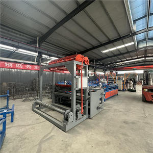 Machine à fabriquer des grillages métalliques pour petits ateliers, cages à animaux, avec moteur certifié CE, équipée d'un PLC, performances stables, sortie fluide - Product Image 3