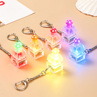 Joli bouton adhésif créatif DIY, clicker animal anti-stress lumineux, porte-clés pendentif, jouet sensoriel pour soulager le stress