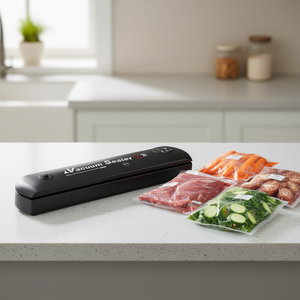 Mini Selladora al Vacío Myrva con Múltiples Modos de Sellado, Funcionamiento Automático, Protección contra Sobrecalentamiento, Ancho de Sellado de 30 cm, 120W - Product Image 2