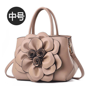 Vintage Women Large Leather Handbags PU <b>Wallet</b> Purses Hand Bags <b>Ladies</b> Flower Fashion Tote Handbags - Product Image 6