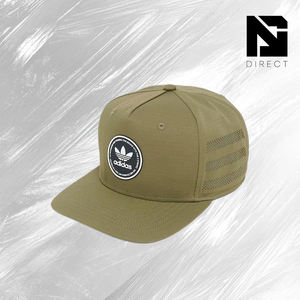Gorra Snapback Adidas Original Og Emblem en Verde Oliva/Negro/Blanco para Hombre y Mujer, Gorra de Béisbol Vintage a la Moda - Product Image 1