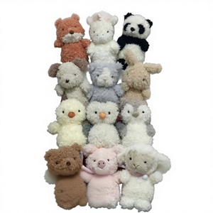 Muñeco de Peluche de Franela SF Authentic de la Serie Little Cute, Panda, Rana, Oveja, Pingüino, Unisex, 0-24 Meses - Product Image 1