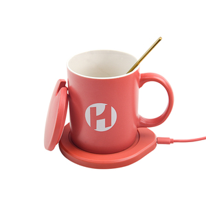 Productos más vendidos Taza de leche con asa 2024 con función de autocalentamiento cargador inalámbrico con calentador de tazas taza portátil autoagitadora - Product Image 1
