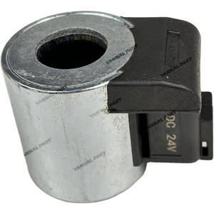 Bobina de válvula solenoide IZUMI 24V VOE11708658 para excavadora Volvo EC160D EC180D EC220D EC350E EC460C EC480D EW140 EW160 EW180C <span class=keywords><strong>EW200</strong></span> - Product Image 1