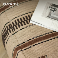 Ferme Jute coussin de sol maison décorative Pouf brodé à la main tabouret pouf salon canapé décor siège coussin repose-pieds