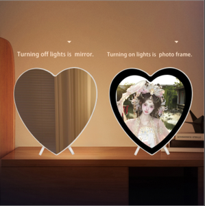 Cadre photo LED en plastique effet miroir magique, style <span class=keywords><strong>Art</strong></span> Déco, motif nature morte mobile, impression d'<span class=keywords><strong>art</strong></span> mural encadrée - Product Image 2