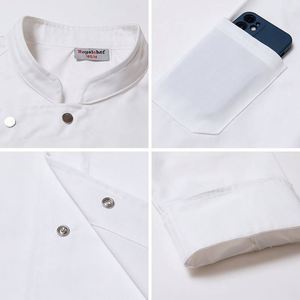 Ladies <b>Chef</b> <b>Jacket</b> <b>Black</b> <b>Chef</b> Coats Kitchen <b>Jacket</b> for Men Long Sleeve <b>Chef</b> Uniform - Product Image 2
