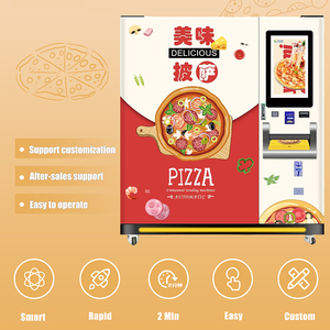 Hot bán bánh Pizza Máy bán hàng tự động hoàn toàn tự động nhanh chóng thức ăn nóng bánh pizza Máy bán hàng tự động - Product Image 3