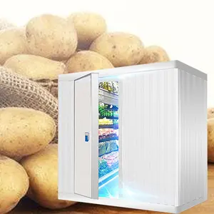 XMK cold storage freezer strong cooling cold room quick freezing walk in freezer with compressor condensing unit and evaporator