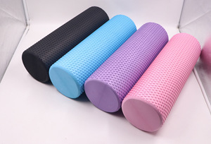 Rouleau en mousse EVA Fitness haute densité 30 45 60 <span class=keywords><strong>90</strong></span> <span class=keywords><strong>cm</strong></span> rouleau d'exercice rouleau de Massage pour équipement de gymnastique de Yoga de physiothérapie - Product Image 4