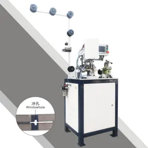 Automatische Ultraschall-Lochs tanz maschine für die Reiß verschluss maschine