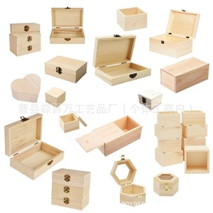 Caja de Almacenamiento de Madera Maciza Rectangular con Tapa, Caja para Joyas con Nueve Compartimentos, Caja de Regalo para Especímenes de Aceites Esenciales - Product Image 4