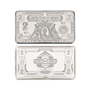 Özel abd doları gümüş Bar külçe barlar gümüş en iyi sikke promosyon hediye hatıra parası koleksiyon hediyeler - Product Image 3