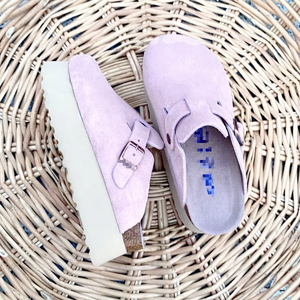 Birkenstocks pour hommes et femmes, chaussures en liège confortables, pantoufles en liège à talons hauts, pantoufles en cuir de vache, matériaux en cuir - antidérapantes - Product Image 6