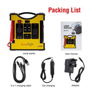 Surpresseur JB1500 courant de pointe 1500 A, batterie électrique multifonction 12V, avec sortie AC, onduleur 110/220V - Product Image 6