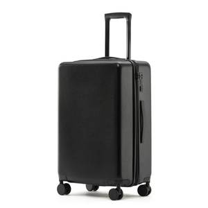 Valise à roulettes rouge foncé mat avec logo personnalisé, serrure à code TSA, tendance sur les réseaux sociaux, valise de 20 pouces pour cadeau - Product Image 2