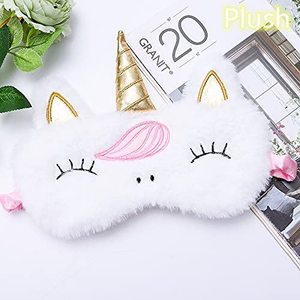 Mascarilla <span class=keywords><strong>para</strong></span> <span class=keywords><strong>dormir</strong></span> con dibujos animados, suave, gato, <span class=keywords><strong>unicornio</strong></span>, oveja, personalizada, <span class=keywords><strong>para</strong></span> niños y niñas, con forma <span class=keywords><strong>de</strong></span> animal, <span class=keywords><strong>de</strong></span> felpa - Product Image 5