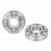 Bride en aluminium 6061 usinée CNC pour fixations aérospatiales, usinage CNC 5 axes direct usine avec finition de surface fine