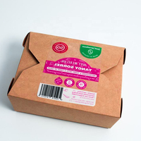 Sac de restauration rapide congelé autocollant de sceau de sécurité inviolable Date emballage étanche rond étiquette d'étanchéité rouleau d'autocollant avec conteneur