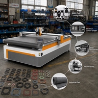Máquina de Corte CNC Automática para Juntas de Goma, Láminas de NBR, EPDM y Silicona