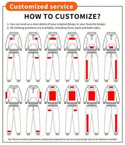 Sudadera con capucha extragrande de algodón grueso, estilo urbano, lisa, personalizable, básica, para estampar o bordar, sin cordón, del fabricante. - Product Image 3