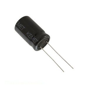 ตัวเก็บประจุเรเดียล25V 1000 uF ฝาครอบรูผ่าน EST108M025AL3EA 1000 uF 20% uF - Product Image 1