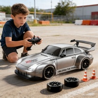WGNRC Y8828 Coche de Carreras a Control Remoto a Escala 1/24, Coche de Carreras Deportivo Eléctrico de Juguete, Coche de Derrape RC de Alta Velocidad de 20 km/h