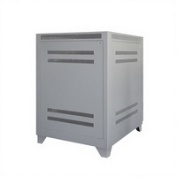 Stabilisateur de tension intelligent entièrement automatique triphasé 100 KVA en cuivre avec SVC et contrôle par servomoteur pour usage industriel