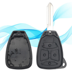 MS <span class=keywords><strong>3</strong></span> + 1 nút hoảng loạn điều khiển xe vỏ chìa khóa cho Chrysler xe thay thế trống Fob trường hợp tự động Uncut Blade Fob trường hợp - Product Image 2