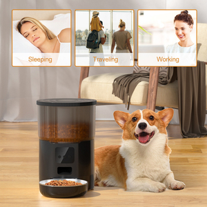 4L/6L vật nuôi thông minh trung chuyển ứng dụng hẹn giờ bằng giọng nói phát sóng mèo trung chuyển wifi tự động điện chó trung chuyển vật nuôi cho ăn máy - Product Image 3