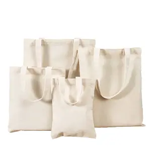 Bolsas de lona en blanco, compre directamente, bolsa de compras portátil de lona, bolsa de algodón publicitaria con patrón, lona corporativa