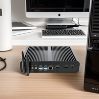 Mini PC sans ventilateur de 12e génération Intel Core I7 1255U 1265U 4K HTPC NUC ordinateur de bureau serveur Window11 ou Linux Ubuntu DP HD WIFI6