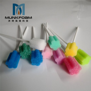 MUNKCARE แท่งฟองน้ำสีแบบใช้แล้วทิ้ง 145 มม. แท่ง PP สำหรับดูแลช่องปาก แปรงสีฟันแบบเปลี่ยนได้ - Product Image 2