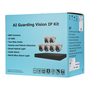 Kit <span class=keywords><strong>Système</strong></span> NVR PoE 8 Canaux HIK OEM avec Caméra Tourelle Intelligente Hybride 6MP et Disque Dur 2 To, Conforme NDAA pour Installateurs et Intégrateurs - Product Image 2