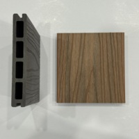 Tarima de WPC de Perfil Coreano, Madera Compuesta Antideslizante, Ecológica, Impermeable, para Piscina, Barbacoa, Jardín, Parque, Techo, Exteriores Públicos