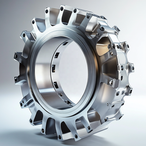 <span class=keywords><strong>Ruedas</strong></span> de Aluminio Billet Mecanizadas por CNC de Alta Resistencia para Motos de Nieve |   Ligero y Duradero |   Alta Calidad |   7-8" Todoterreno y para Carreras en Hielo - Product Image 5