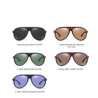 Gafas de Sol para Hombre, Mujer y Niños, Marca Privada Ford Sutro, Logotipo TR90, Polarizadas, Réplica de Alta Calidad