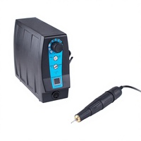 Machine à ongles professionnelle de haute qualité, populaire, 35000 tr/min, 120W, moteur à balais, en plastique durable, certifiée CE, entrée 100-240V