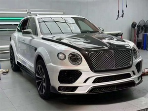 M phong cách bán sợi carbon cản trước cản sau bên váy Fender mui xe Spoiler cho <span class=keywords><strong>Bentley</strong></span> Bentayga body Kit - Product Image 4