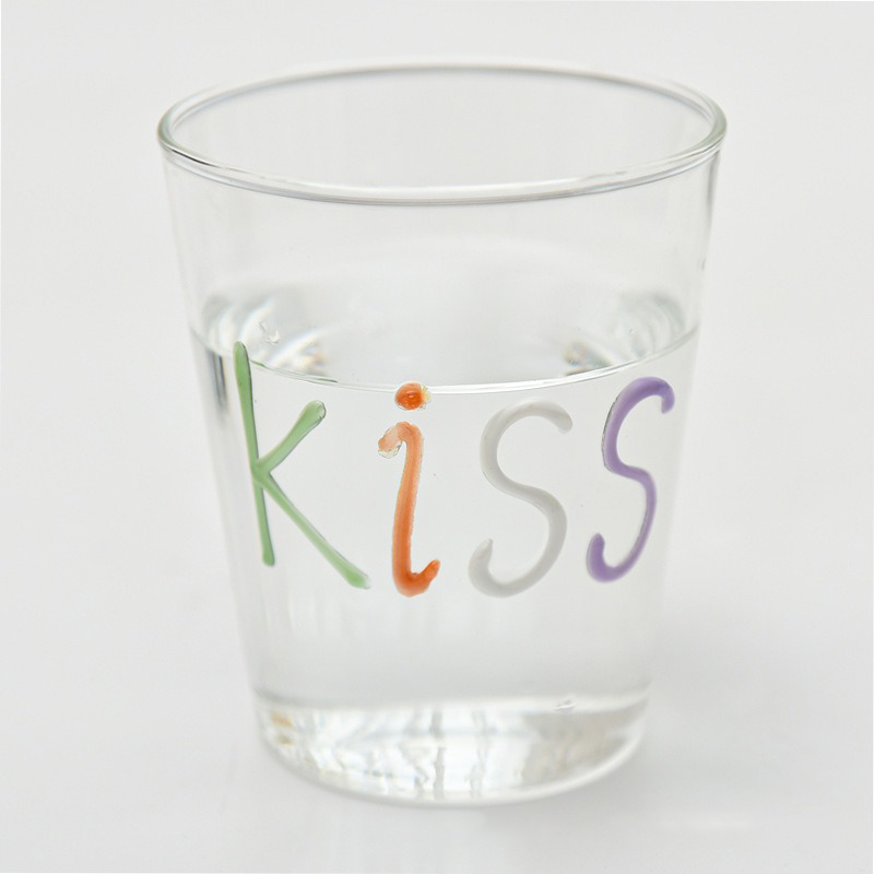 Bicchiere Kiss trasparente