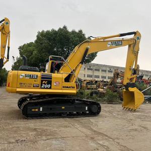 Excavatrice Komatsu PC200-7 d'occasion de bonne qualité, excavatrice sur chenilles d'occasion PC240LC-8 de 20 tonnes - Product Image 1