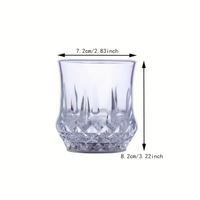 Tasses lumineuses brillent dans le noir fournitures de fête coloré LED tasse d'eau rougeoyante pour fête anniversaire noël